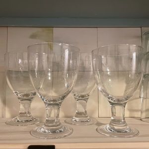 water glasses, set of 4